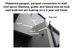 Plaster home - Defect 1 needs Leak Detection